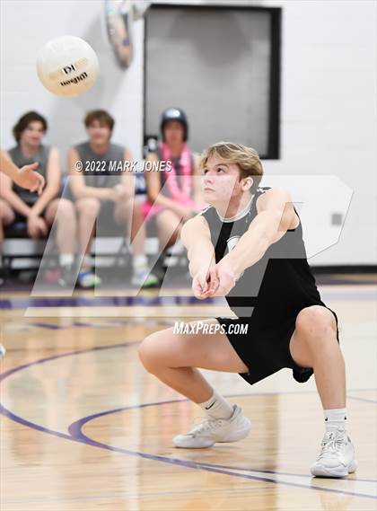 Thumbnail 2 in Notre Dame Prep @ Northwest Christian (Senior Night) photogallery.