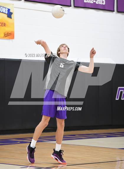 Thumbnail 2 in Notre Dame Prep @ Northwest Christian (Senior Night) photogallery.