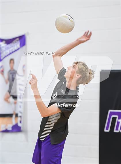 Thumbnail 1 in Notre Dame Prep @ Northwest Christian (Senior Night) photogallery.