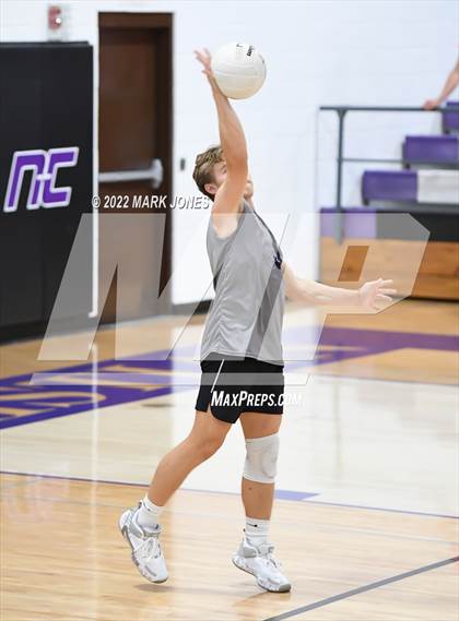 Thumbnail 2 in Notre Dame Prep @ Northwest Christian (Senior Night) photogallery.