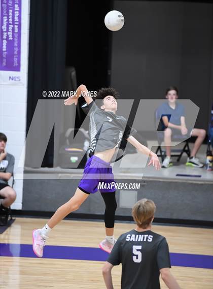 Thumbnail 3 in Notre Dame Prep @ Northwest Christian (Senior Night) photogallery.