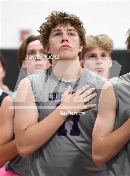 Thumbnail 2 in Notre Dame Prep @ Northwest Christian (Senior Night) photogallery.