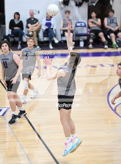Thumbnail 1 in Notre Dame Prep @ Northwest Christian (Senior Night) photogallery.