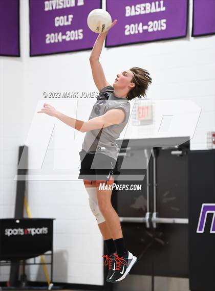 Thumbnail 3 in Notre Dame Prep @ Northwest Christian (Senior Night) photogallery.