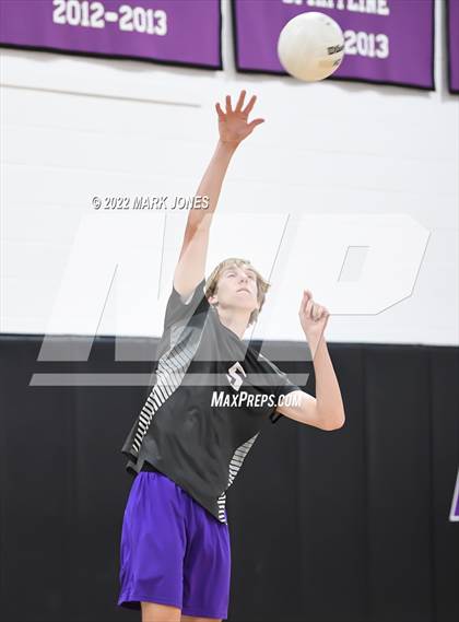 Thumbnail 3 in Notre Dame Prep @ Northwest Christian (Senior Night) photogallery.