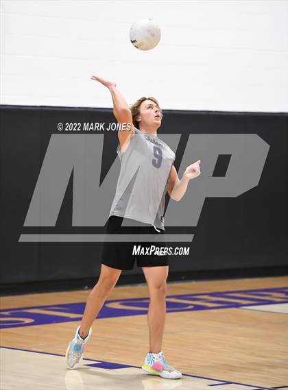 Thumbnail 1 in Notre Dame Prep @ Northwest Christian (Senior Night) photogallery.