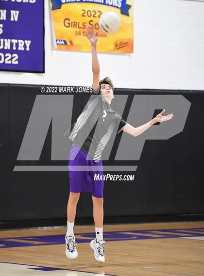Thumbnail 2 in Notre Dame Prep @ Northwest Christian (Senior Night) photogallery.