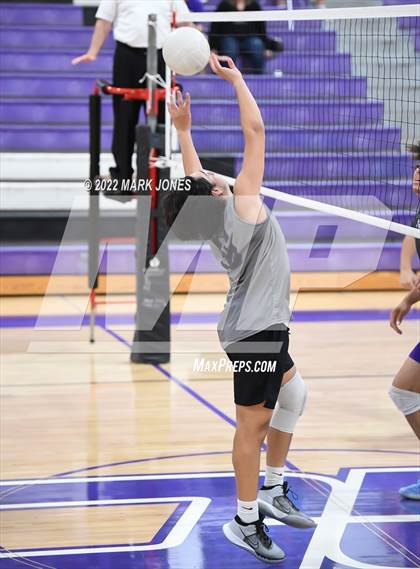 Thumbnail 2 in Notre Dame Prep @ Northwest Christian (Senior Night) photogallery.