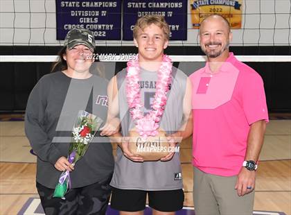 Thumbnail 1 in Notre Dame Prep @ Northwest Christian (Senior Night) photogallery.