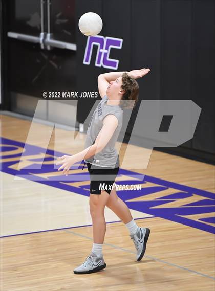Thumbnail 3 in Notre Dame Prep @ Northwest Christian (Senior Night) photogallery.