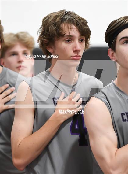 Thumbnail 1 in Notre Dame Prep @ Northwest Christian (Senior Night) photogallery.