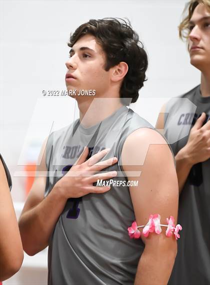 Thumbnail 2 in Notre Dame Prep @ Northwest Christian (Senior Night) photogallery.