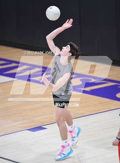Thumbnail 2 in Notre Dame Prep @ Northwest Christian (Senior Night) photogallery.