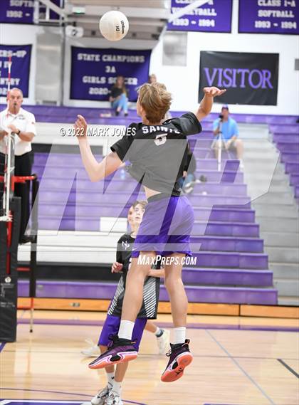 Thumbnail 2 in Notre Dame Prep @ Northwest Christian (Senior Night) photogallery.
