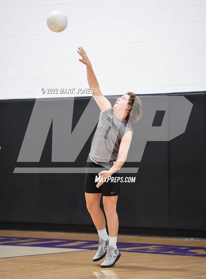 Thumbnail 1 in Notre Dame Prep @ Northwest Christian (Senior Night) photogallery.