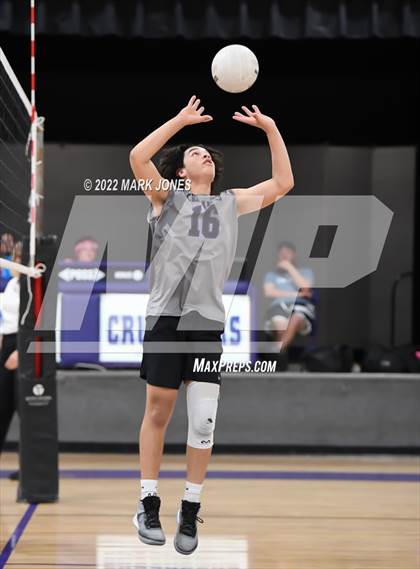 Thumbnail 2 in Notre Dame Prep @ Northwest Christian (Senior Night) photogallery.