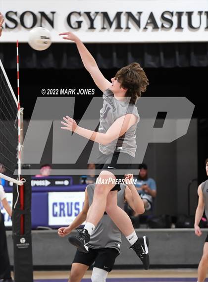 Thumbnail 2 in Notre Dame Prep @ Northwest Christian (Senior Night) photogallery.