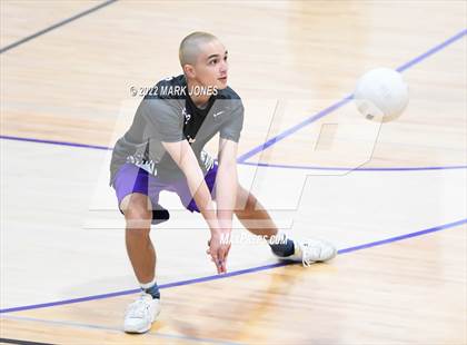 Thumbnail 1 in Notre Dame Prep @ Northwest Christian (Senior Night) photogallery.