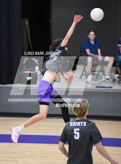 Thumbnail 1 in Notre Dame Prep @ Northwest Christian (Senior Night) photogallery.