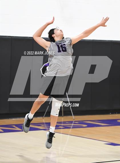 Thumbnail 2 in Notre Dame Prep @ Northwest Christian (Senior Night) photogallery.