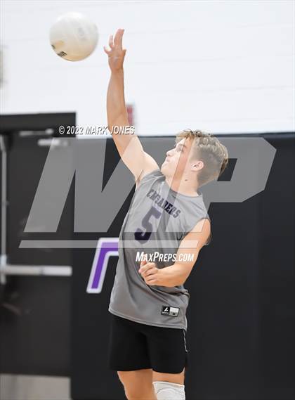 Thumbnail 1 in Notre Dame Prep @ Northwest Christian (Senior Night) photogallery.
