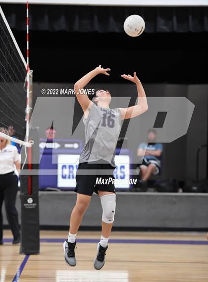 Thumbnail 1 in Notre Dame Prep @ Northwest Christian (Senior Night) photogallery.