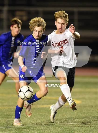 Thumbnail 2 in Somers vs. Old Saybrook (CIAC Class S Semifinal) photogallery.