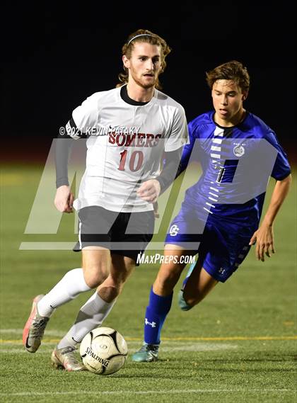 Thumbnail 3 in Somers vs. Old Saybrook (CIAC Class S Semifinal) photogallery.