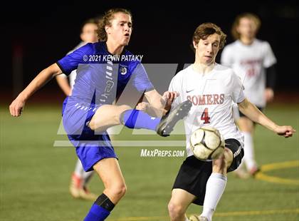 Thumbnail 3 in Somers vs. Old Saybrook (CIAC Class S Semifinal) photogallery.