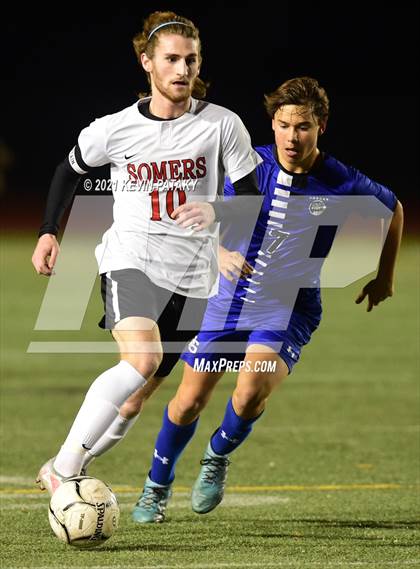 Thumbnail 1 in Somers vs. Old Saybrook (CIAC Class S Semifinal) photogallery.