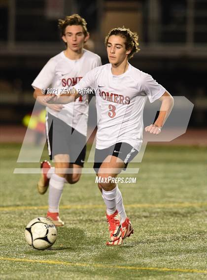 Thumbnail 2 in Somers vs. Old Saybrook (CIAC Class S Semifinal) photogallery.