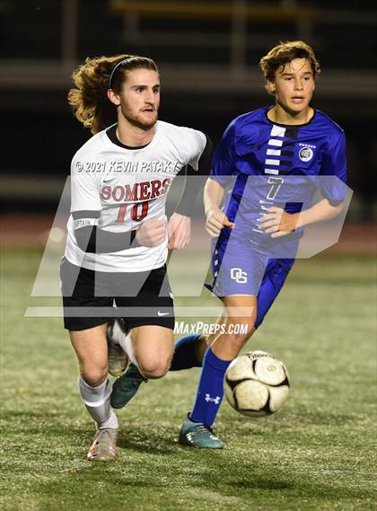 Thumbnail 1 in Somers vs. Old Saybrook (CIAC Class S Semifinal) photogallery.
