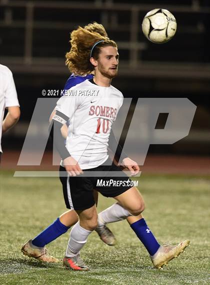 Thumbnail 3 in Somers vs. Old Saybrook (CIAC Class S Semifinal) photogallery.