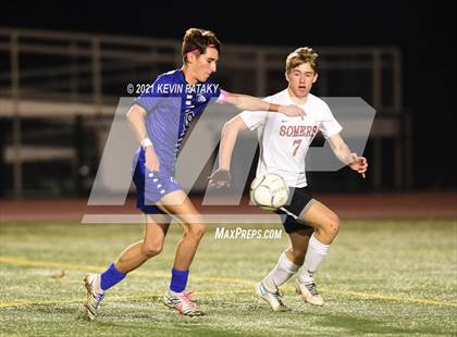 Thumbnail 1 in Somers vs. Old Saybrook (CIAC Class S Semifinal) photogallery.