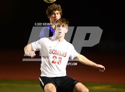 Thumbnail 2 in Somers vs. Old Saybrook (CIAC Class S Semifinal) photogallery.