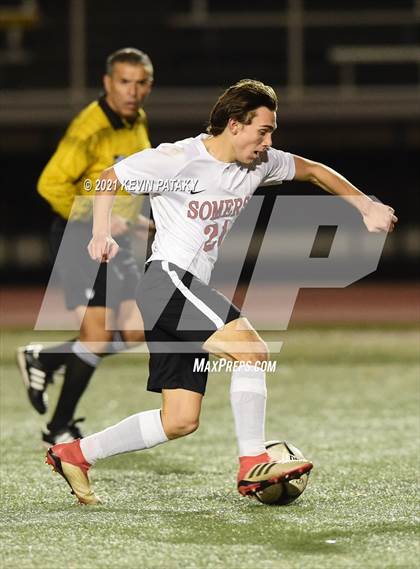 Thumbnail 3 in Somers vs. Old Saybrook (CIAC Class S Semifinal) photogallery.