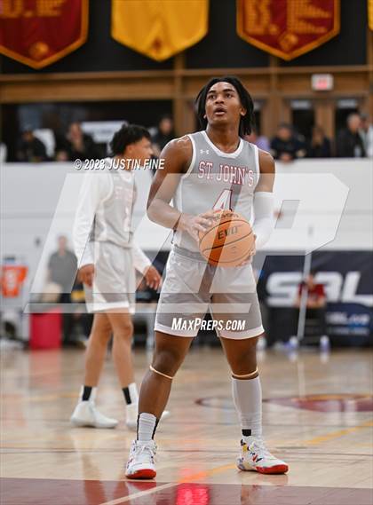 Thumbnail 1 in St. John's vs. St. Augustine (Torrey Pines Holiday Classic) photogallery.