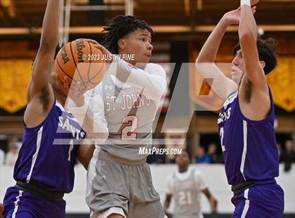 Thumbnail 1 in St. John's vs. St. Augustine (Torrey Pines Holiday Classic) photogallery.