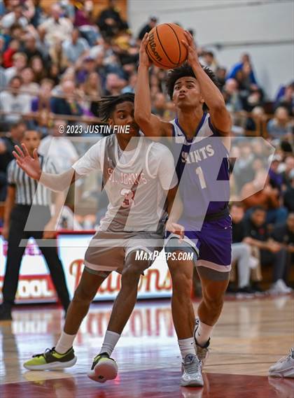 Thumbnail 3 in St. John's vs. St. Augustine (Torrey Pines Holiday Classic) photogallery.