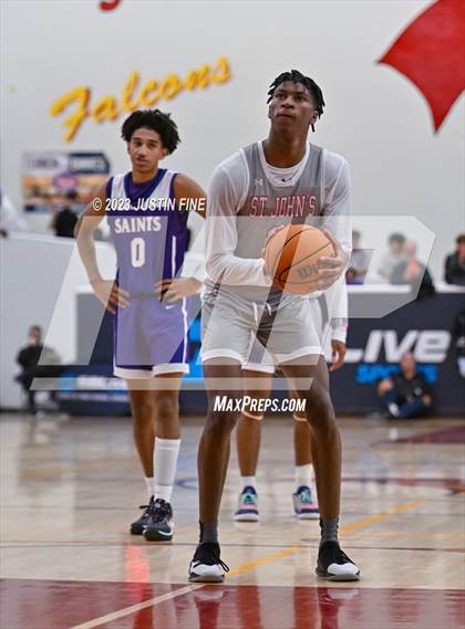 Thumbnail 2 in St. John's vs. St. Augustine (Torrey Pines Holiday Classic) photogallery.
