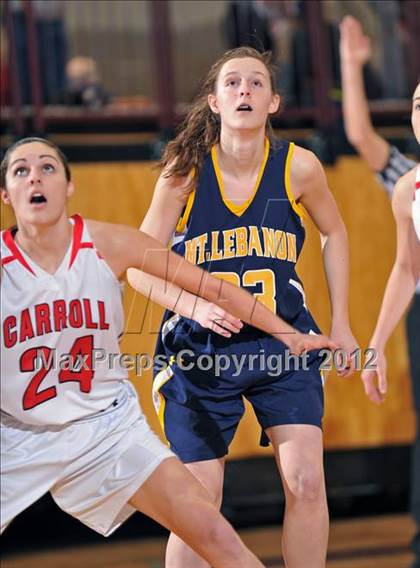 Thumbnail 2 in Archbishop Carroll vs. Mt. Lebanon (11th Annual Girls Play by Play Classic) photogallery.