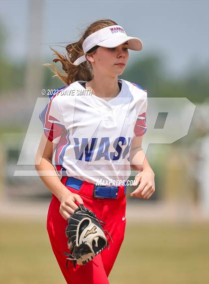 Thumbnail 2 in West Delaware vs Washington (West Delaware Invitational) photogallery.