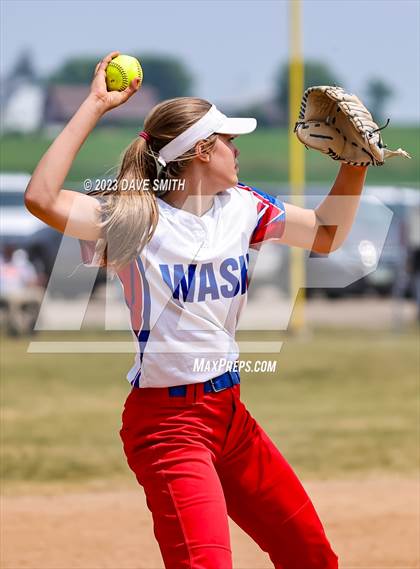 Thumbnail 2 in West Delaware vs Washington (West Delaware Invitational) photogallery.