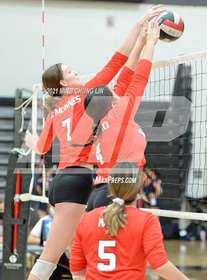 Thumbnail 2 in Westminster vs. Tustin (Tustin Tournament) photogallery.