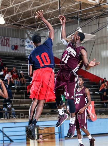 Thumbnail 3 in Kimball [Justin F.] vs. Sunrise Christian Academy (Elite 14 Tournament) photogallery.