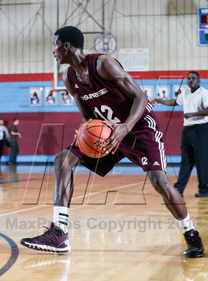 Thumbnail 3 in Kimball [Justin F.] vs. Sunrise Christian Academy (Elite 14 Tournament) photogallery.