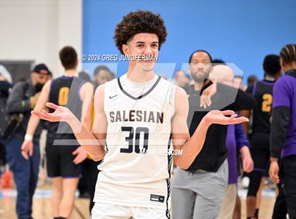 Thumbnail 3 in Archbishop Riordan @ Salesian College Preparatory (CIF NorCal Regional Open Final) photogallery.