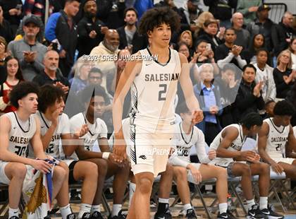 Thumbnail 2 in Archbishop Riordan @ Salesian College Preparatory (CIF NorCal Regional Open Final) photogallery.