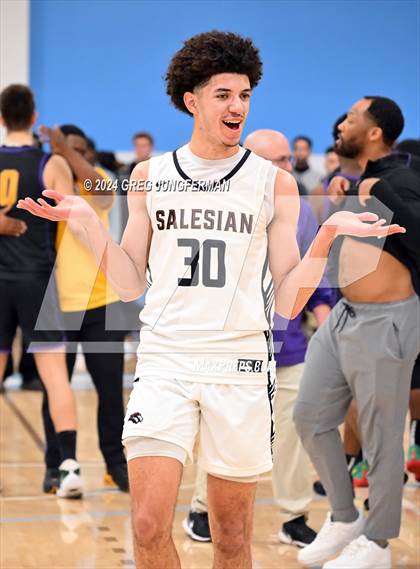 Thumbnail 2 in Archbishop Riordan @ Salesian College Preparatory (CIF NorCal Regional Open Final) photogallery.