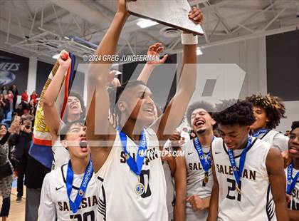 Thumbnail 3 in Archbishop Riordan @ Salesian College Preparatory (CIF NorCal Regional Open Final) photogallery.